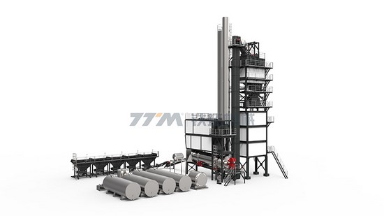 Asphalt Mixing Plant (with Under Storage Bin), GLB Series